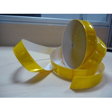 hoher Sichtbarkeit gelb reflektierende PVC Reflektorband 200cd